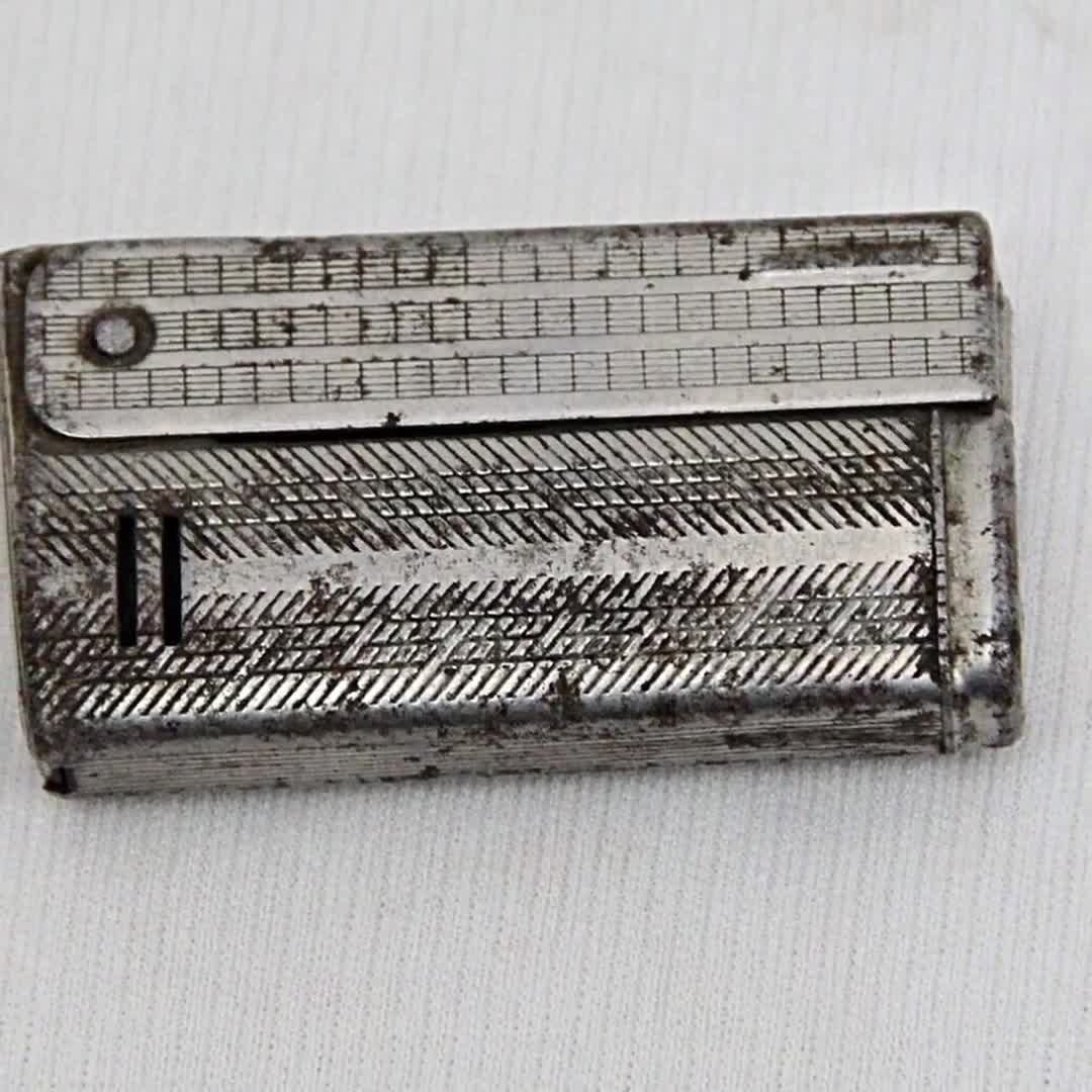 Vintage IMCO Metal Lighter: Authentic Austrian Collectible